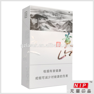 Hologram cigarette cardboard box manufacturer